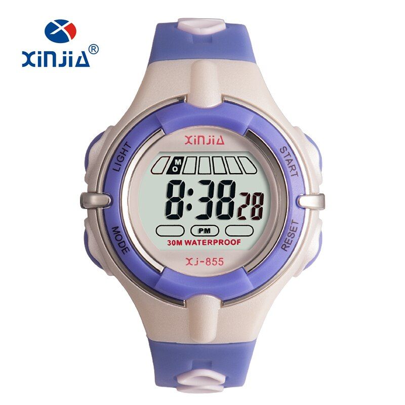 Digital Jelly Fashion Watches For Children 3bar Water Resistant Sport Swimming Diving Women Boy and Girl Wristwatch Dual Color