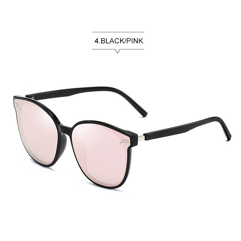 1940 black pink Multi2020 Fashion Women Cat Eye Sunglasses Men Cateye Vintage Mirror Glasses Retro Sun glasses Female Eyewear UV400 Oculos De sol