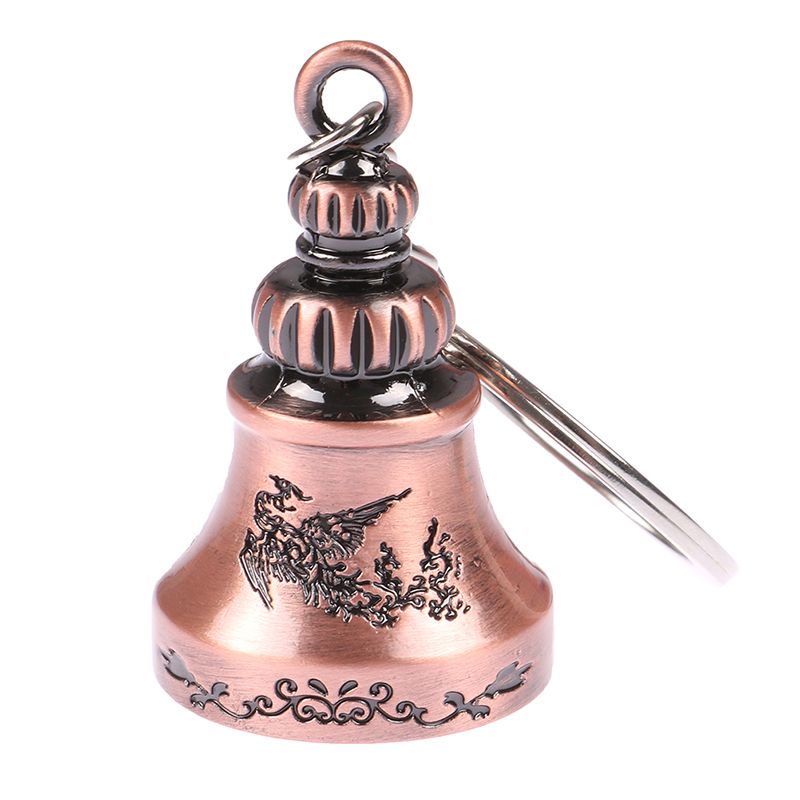 Car metal wind chimes keychain bell ornaments creative bag pendant