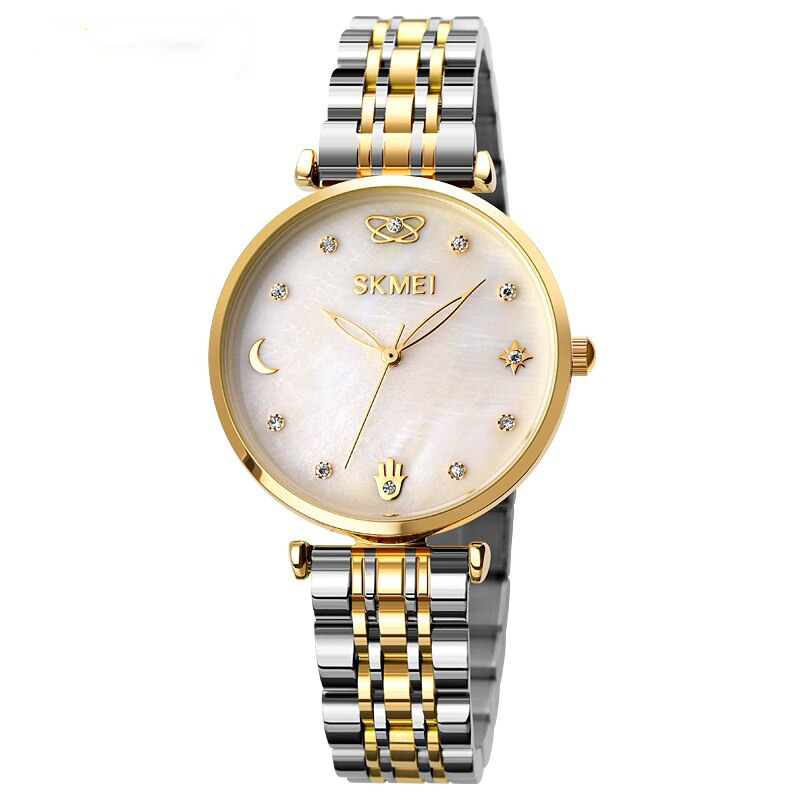 SKMEI 1800 Rhinestone Mosaic Fashion Wristwatch