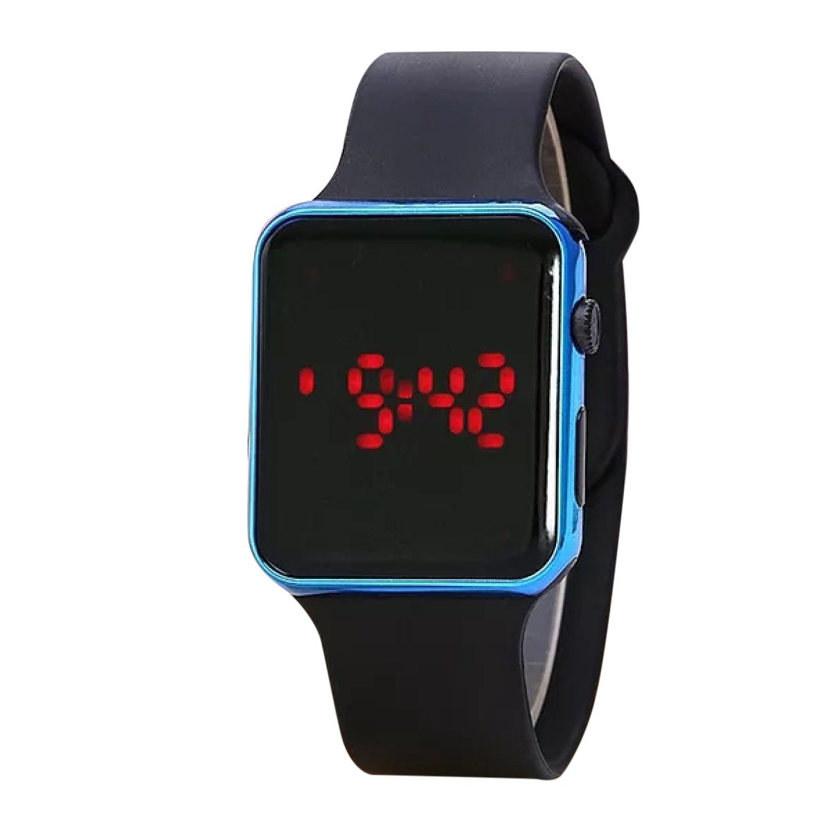 Square LED Digital Sports Watch