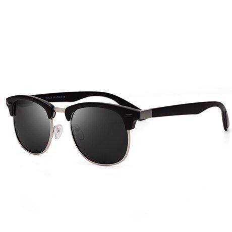 LC22-1RILIXES Brand Designer Fashion Unisex Polarized Sun Glasses Coating Mirror Sunglasses Round Male Eyewear For MenWomen with bag