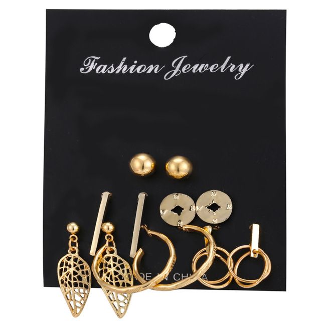 Fashion Minimalist Mixed Small Ea ings Set Simple Geometric Rhinestone Stud Ea ings for Women Tiny Ear Studs Jewelry