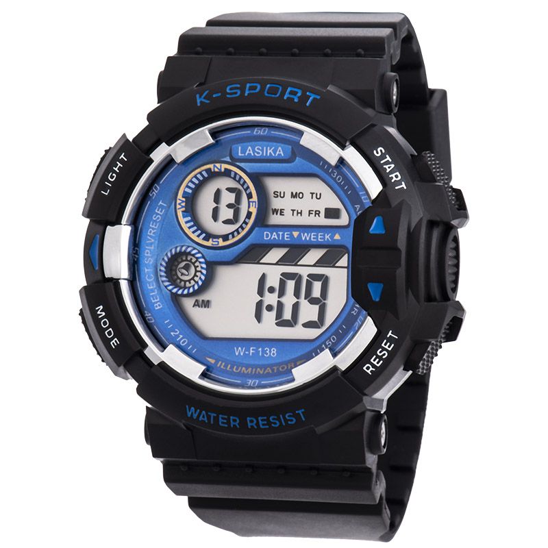 Fashion Digital K-Sport Sports Watch Water Resistance/ Waterproof Watch For Kids