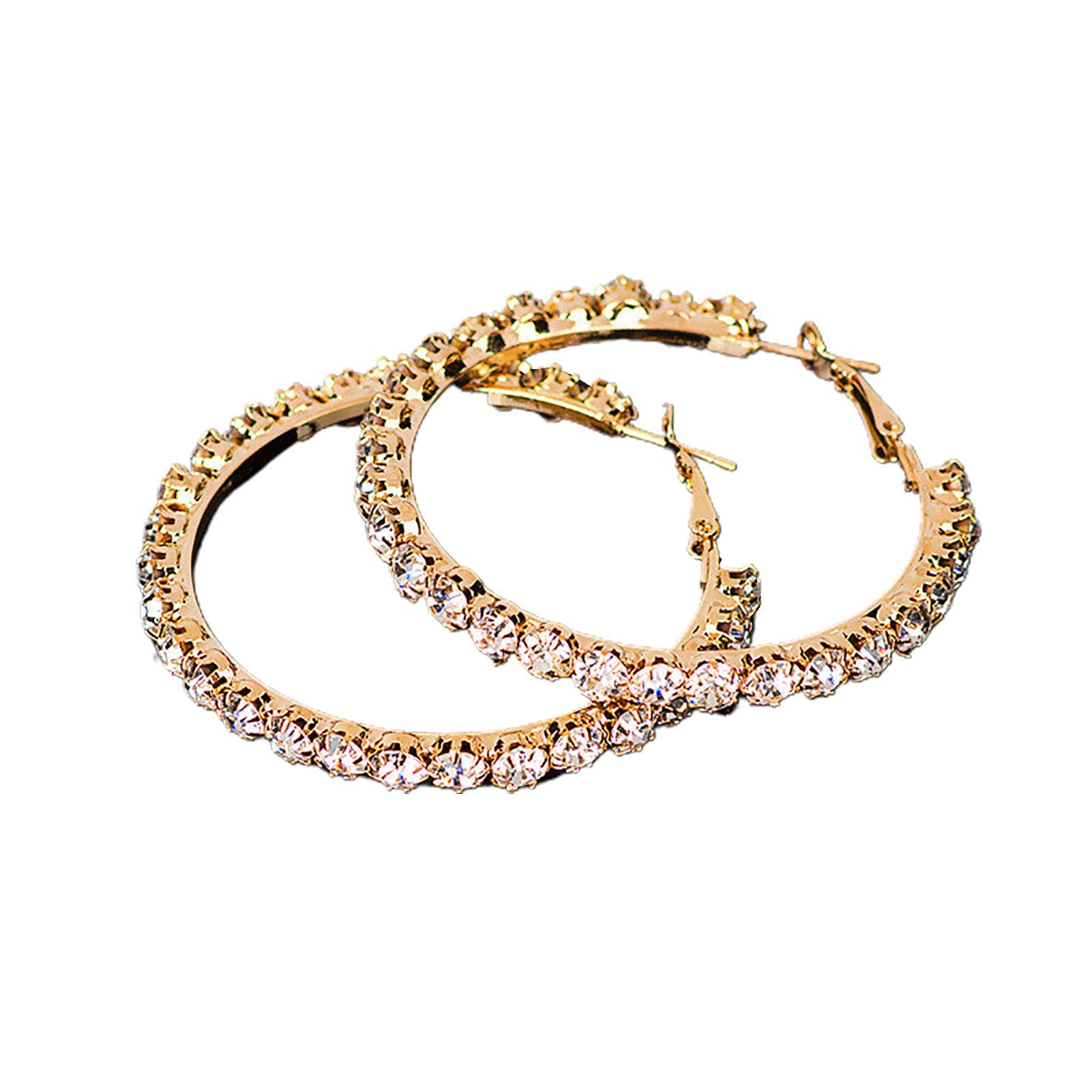Lady Hoop Eargs Anti-deformation Good Workmanship Women Eargs