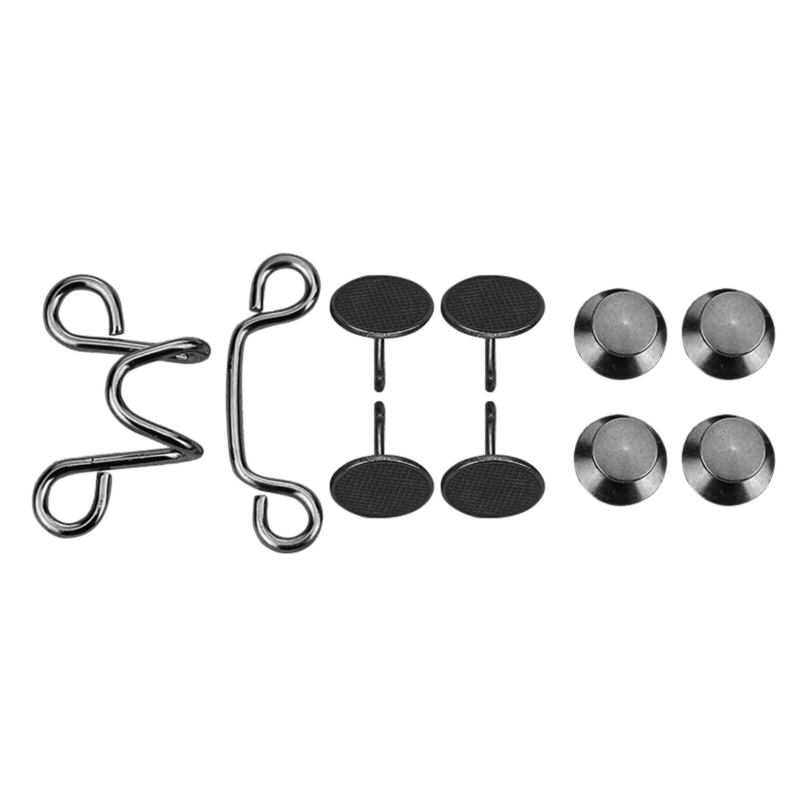 Waist Buckle Extenders Nail-Free Adjust Men Women Decorative Pure Color Pants Tight Waist Buttons for Jeans