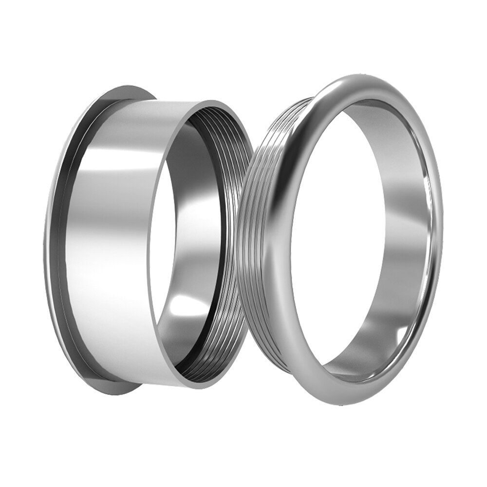 Floya 4mm Width Filled Ring Interchangeable Delicious Inner Rings Aluminum Glaze Accessories Women Colorful Ring