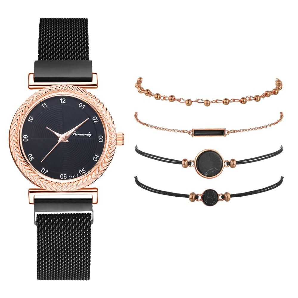 2021 Luxury Ladies Watch Women Bracelet Watch Set Fashion Quartz Clock Magnet Strap Couple Clock Wristwatches часы Zegarek reloj