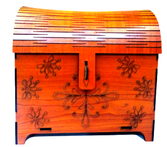 Gorgeous Wooden Jewelry Box