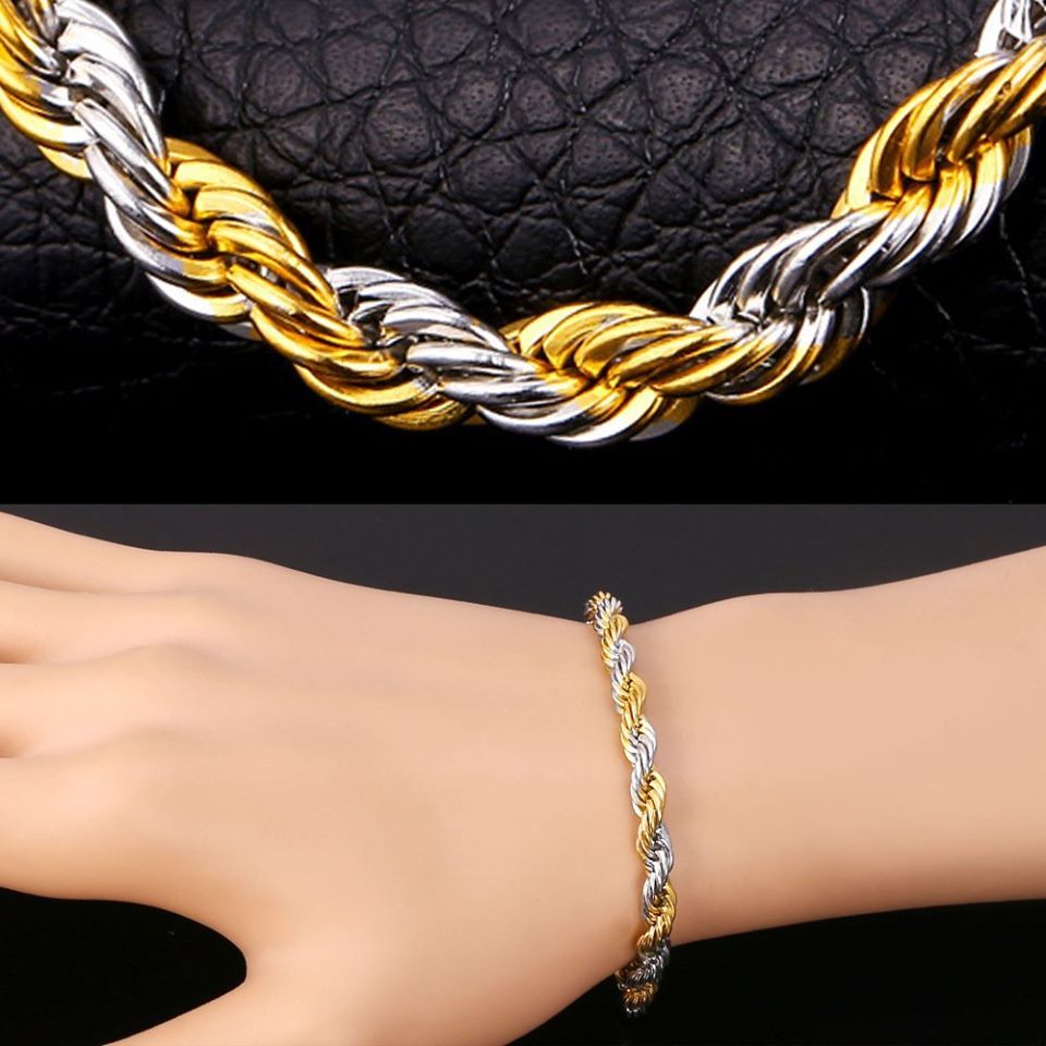 Men's Powerful Stainless Steel Bracelet -1pc