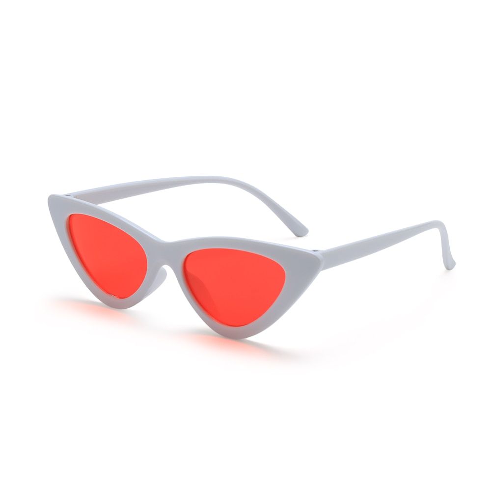 Sexy Cat Eye Retro Sunglasses Small Triangle Sunglasses Female Shades Ladies Trending Streetwear Eyewear UV400 Eyewear