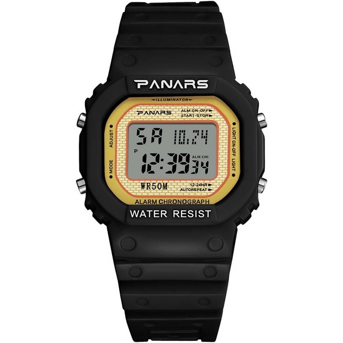 New  Digital WatchTrend Luminous Fashion Transparent Watch Strap Sport Watch Multi-function Unisex Waterproof Wrist Watch