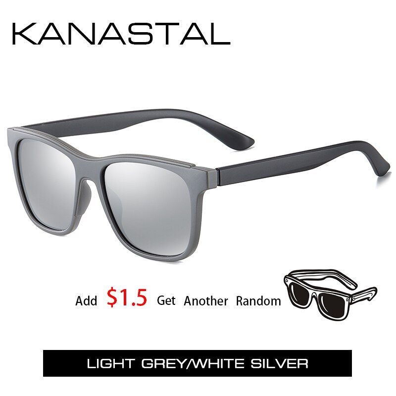 Silver2Without PackageUltralight Polarized Sunglasses TR90 Men Women Driving Square Style Sun Glasses Male Goggle Mirror Sunglasses Gafas De Sol