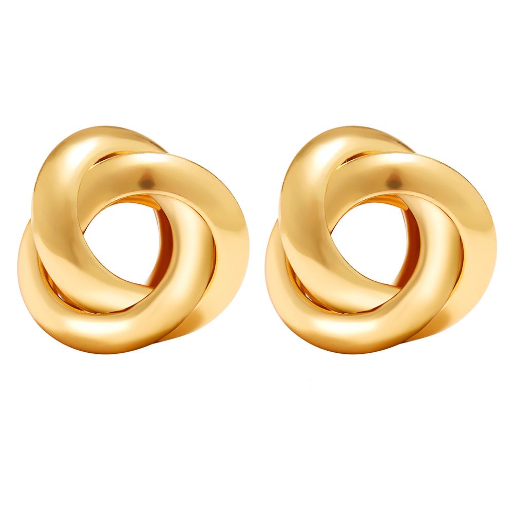 Yfashion Women Exaggerated Punk Style eometric Ear Stud Fashion Earrings