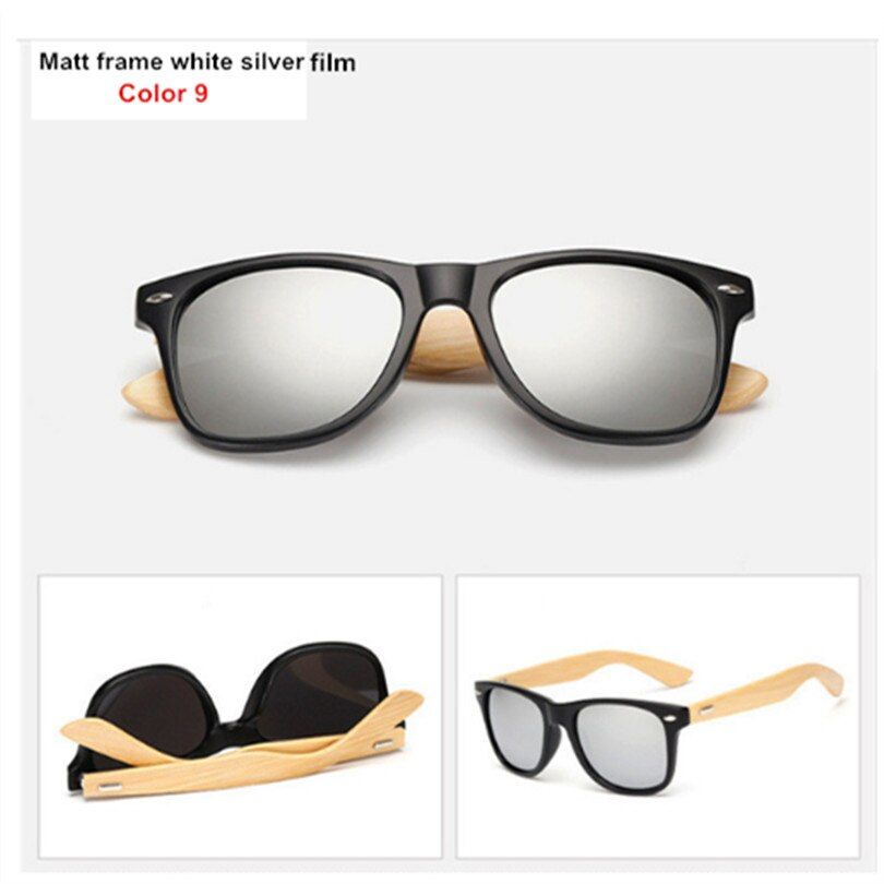 Oulylan Fashion  Wooden Sunglasses Women Luxury Brand Designer Vintage Bamboo Sun Glasses Men Driving Eyewear UV400