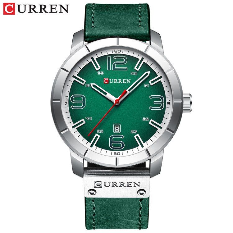 【BestGO】Mens Watches CURREN Top Brand Luxury Quartz Watch Fashion Casual Business Wristwatches Leather Male Watch Masculino