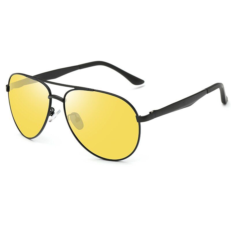 2019107- blackNO.ONEPAUL Square polarized sun glasses male vintage casual classic sunglasses men outdoor travel alloy sunglasses for men