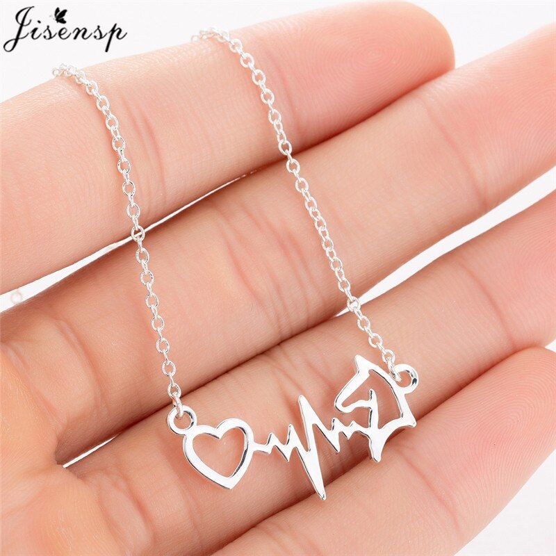 Jisensp Women Stainless Steel Necklace Charms Fashion Jewelry collares 2020 Vintage Wave Butterfly Satanic Necklaces Pendants