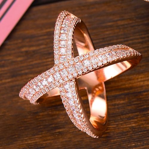 GODKI Monaco Design Luxury Statement Stackable Ring For Women Wedding Cubic Zircon Engagement Dubai Punk Bridal Top Finger Rings