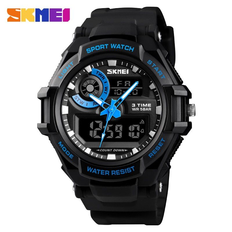 SKMEI Luxury Brand Men Digital Watch Sports Watches Men s   Watch Man Quartz Three