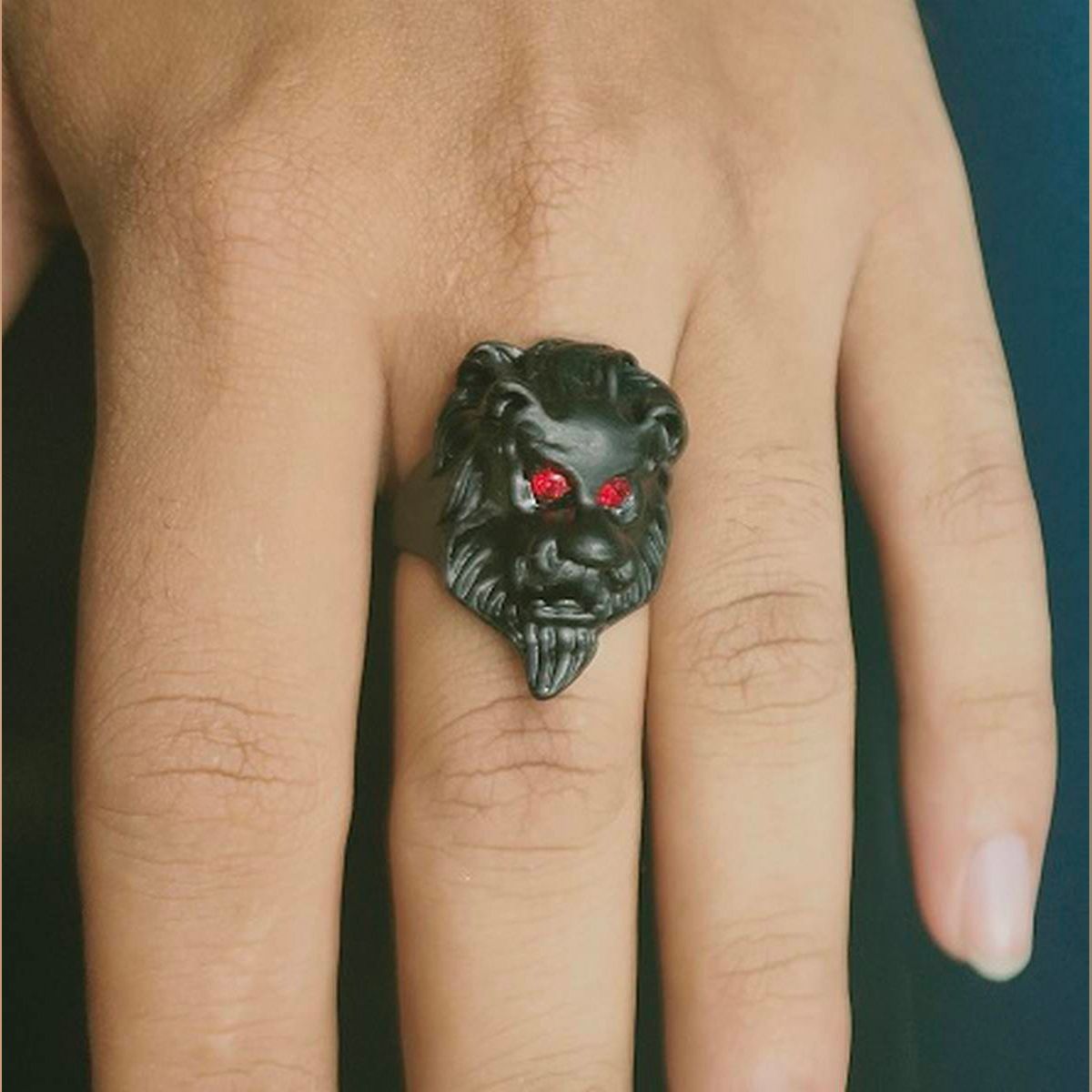 High quality vampire stainless steel men's ring