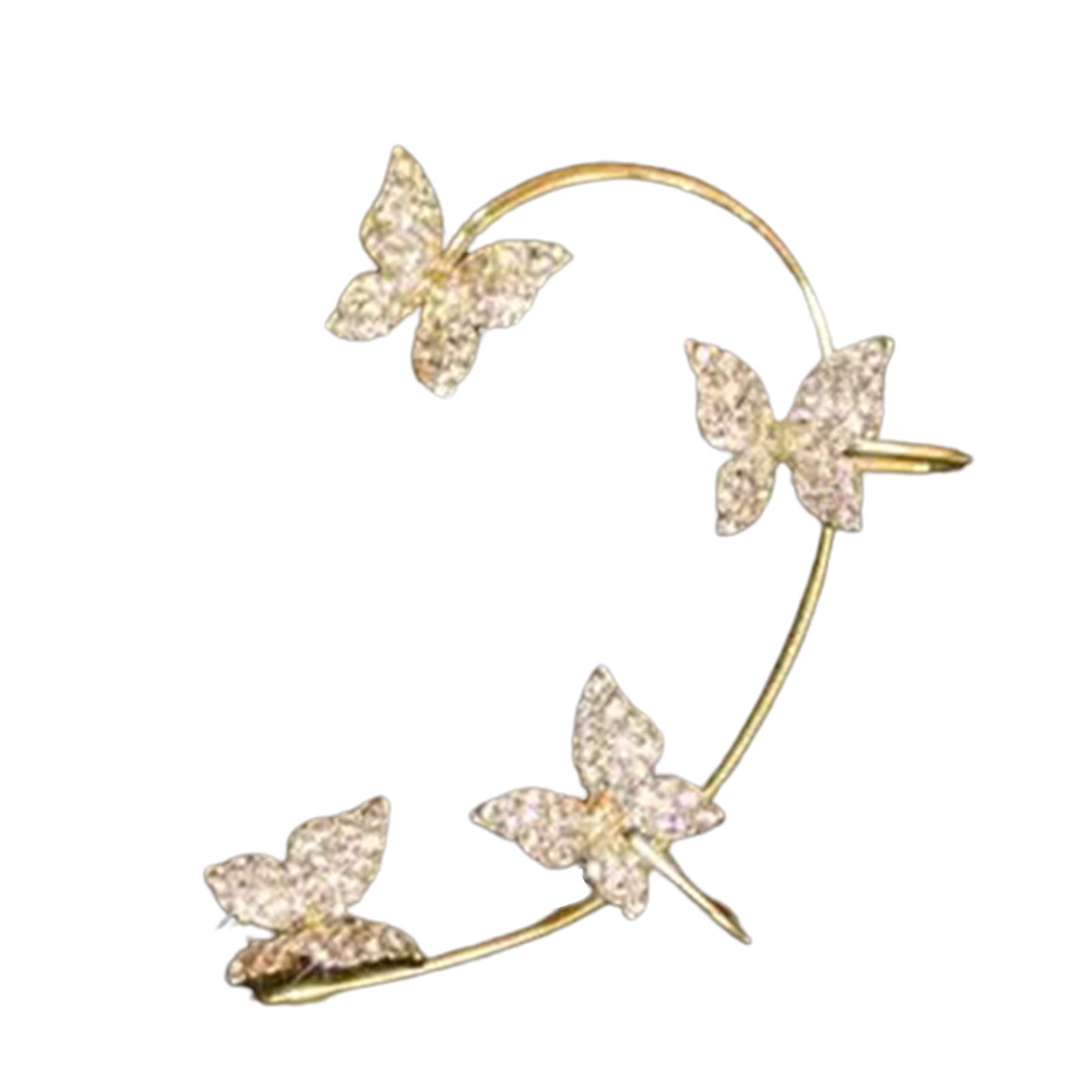 Ear Wrap Earg Sparkling Lightweight Delicate Clip Earg