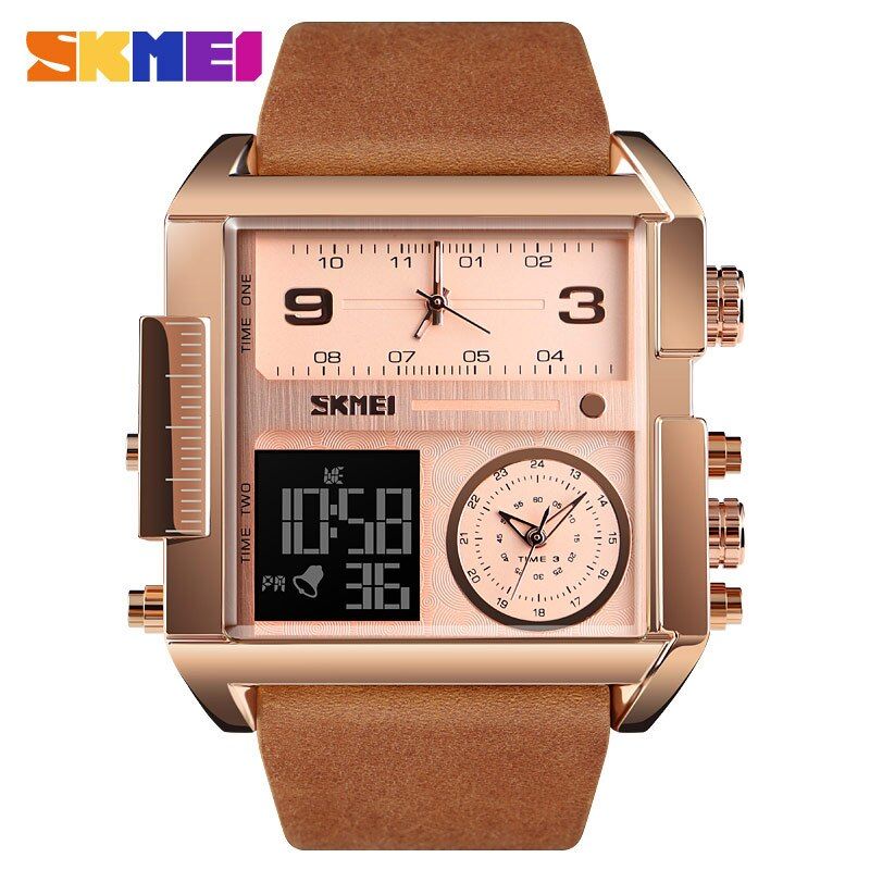 SKMEI Men Sports Watch Top Luxury Brand Wristwatch Men Quartz Analog Digital Watches Relogio Masculino