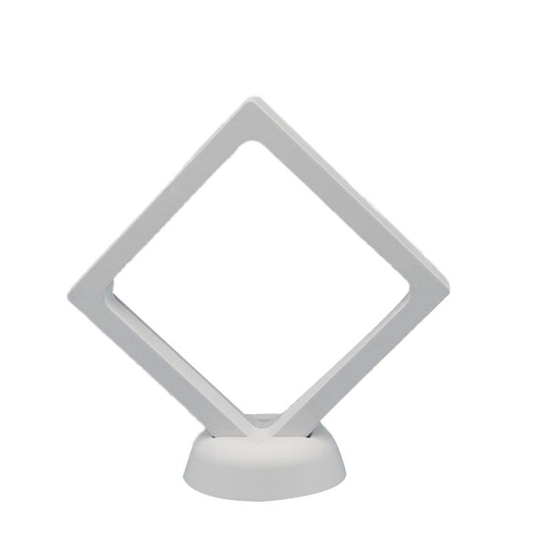 Transparent Jewelry Necklace Pendant Suspension Display Stand, Acrylic PET Film Nail Sticker Packaging Box Shoot Props