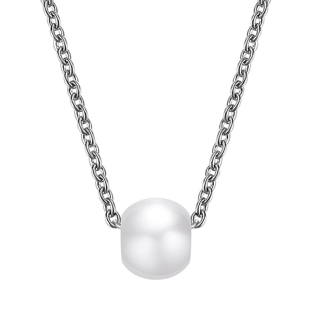Fashion Beaded Necklace For Women Simple Ceramic Bead Charm Pendant Necklace Summer Jewelry Accessories Best Gift Design