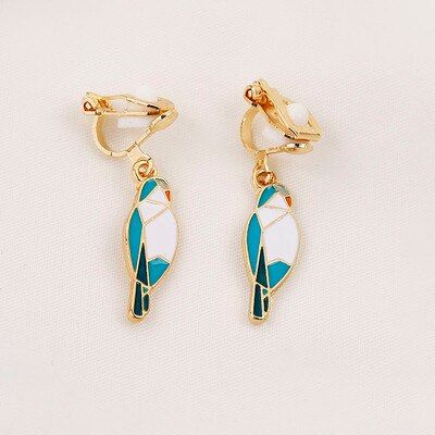 fashion jewelry accessories enamel parrot bird pendant necklace