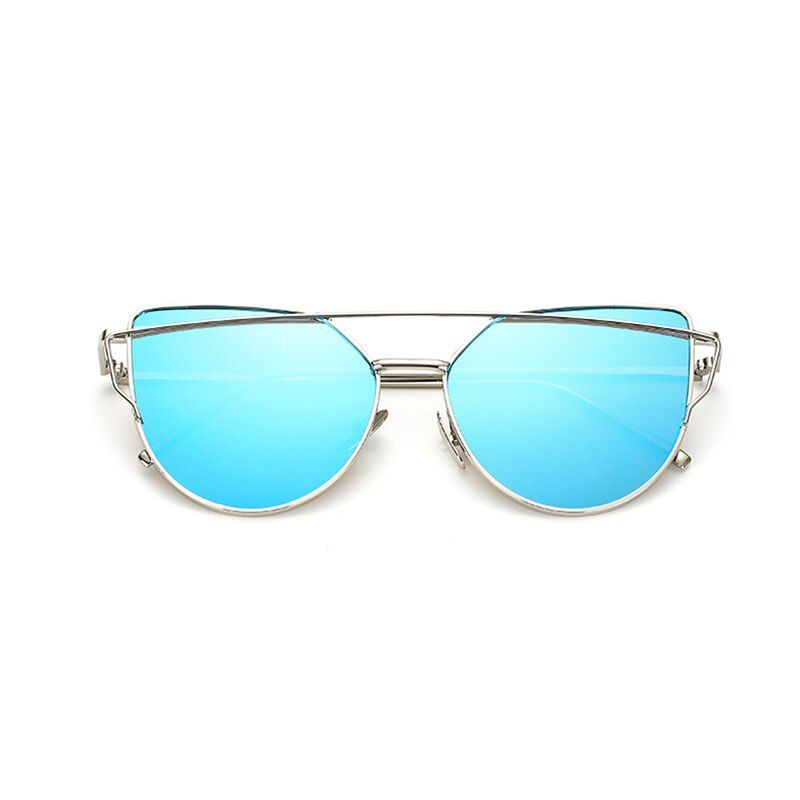 C3TOEXPLORE metal Frame Cat Eye Men Women Sunglasses Brand Designer Eyewear Goggles Mirror Sun Glasses Fashion High Quality UV400