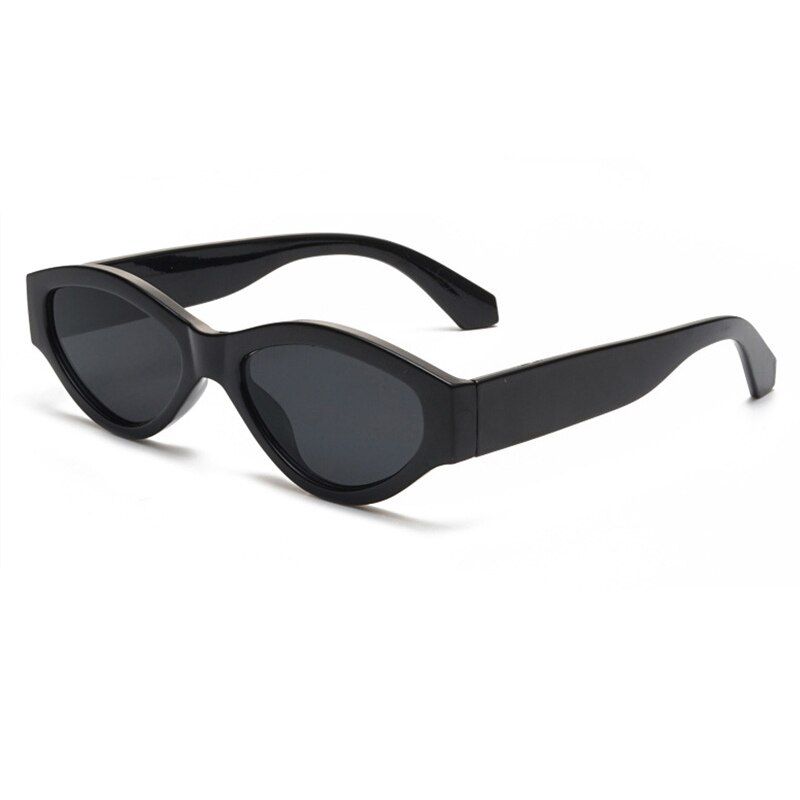 BlackIWAYS vintage oval sunglasses for women 2019 fashion men blue-rimmed glasses for women irregular glasses UV400