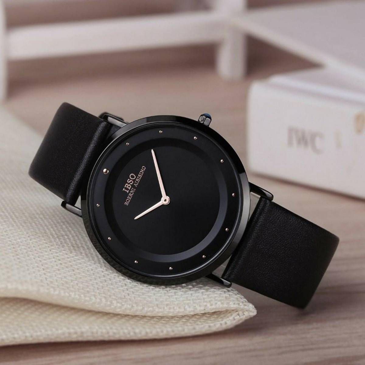 Leather Men Casual Watch - Watch - Watch For Men - Watch - Watch For Men - Watch - ঘড়ি