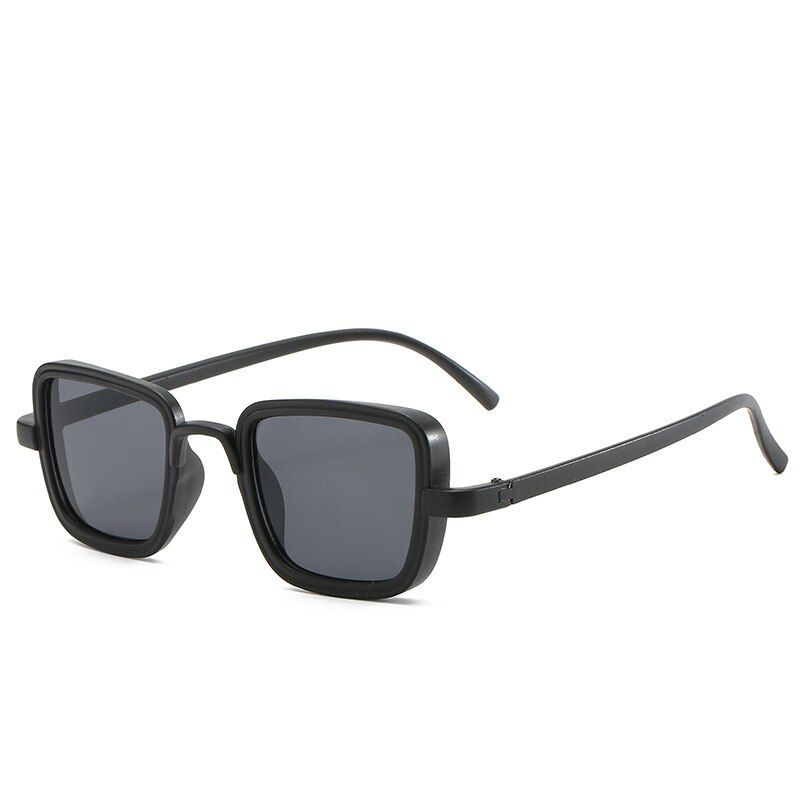 C1FullBlackDCM Luxury Fashion Square Sunglasses Women Brand Designer Retro Female Red Sun GlassesShades oculos UV400