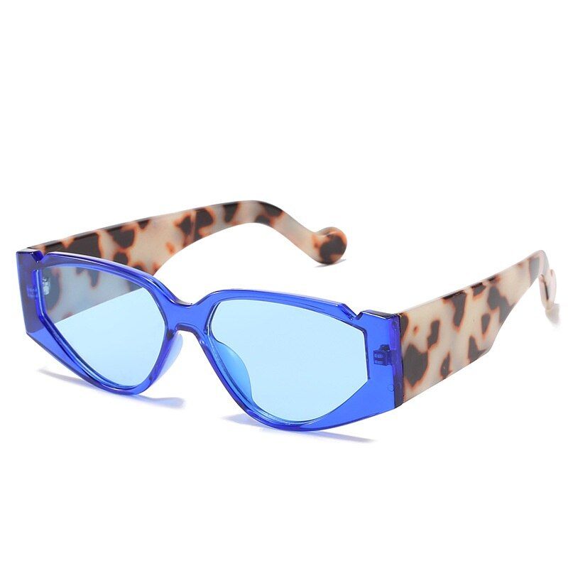 bluenew cat eye small sunglasses women 2020 fashion triangle retro men sun glasses Luxury vintage shades square brand designer uv400