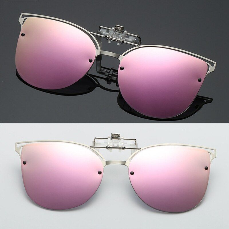 PKDay Night Vision Polarized Sunglasses Clip On Myopic Glasses Frame Color Sunglasses For Men And Women Drivers