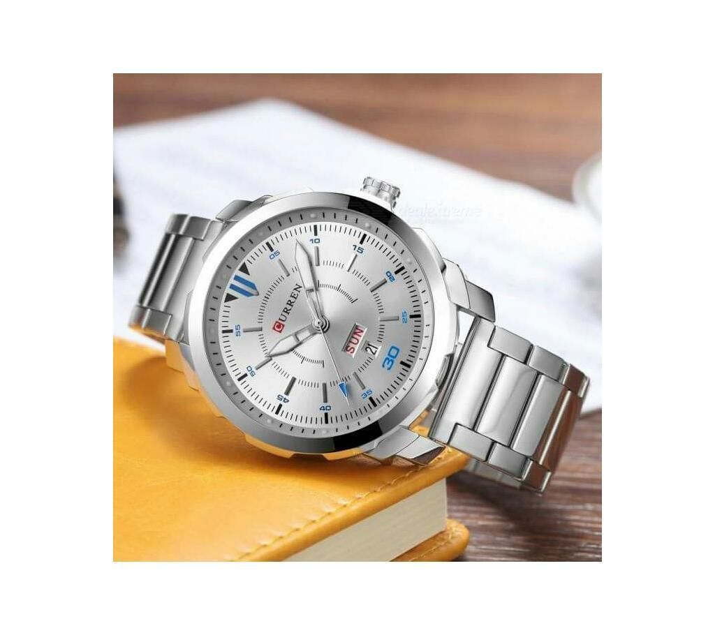 CURREN 8322 Men Waterproof Quartz Watch With Box