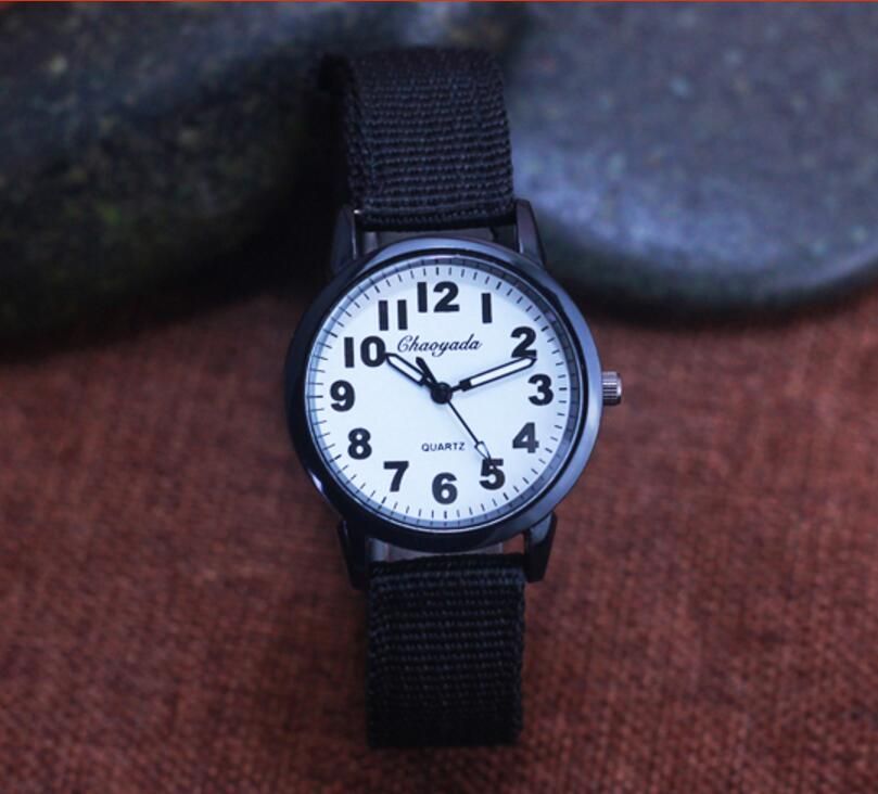 CYD shock Watch men Design Electronic boy Watch Women Belts WristWatch Nylon Cloth Hands Watches number quartz Watch