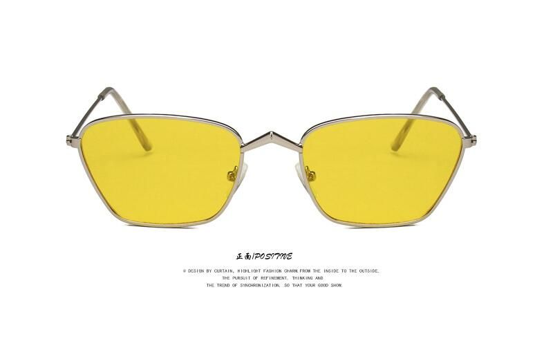 2021 Classic Small Frame Cat Eye Sunglasses Women/Men Brand Designer Alloy Mirror Sun Glasses Vintage Modis Oculos
