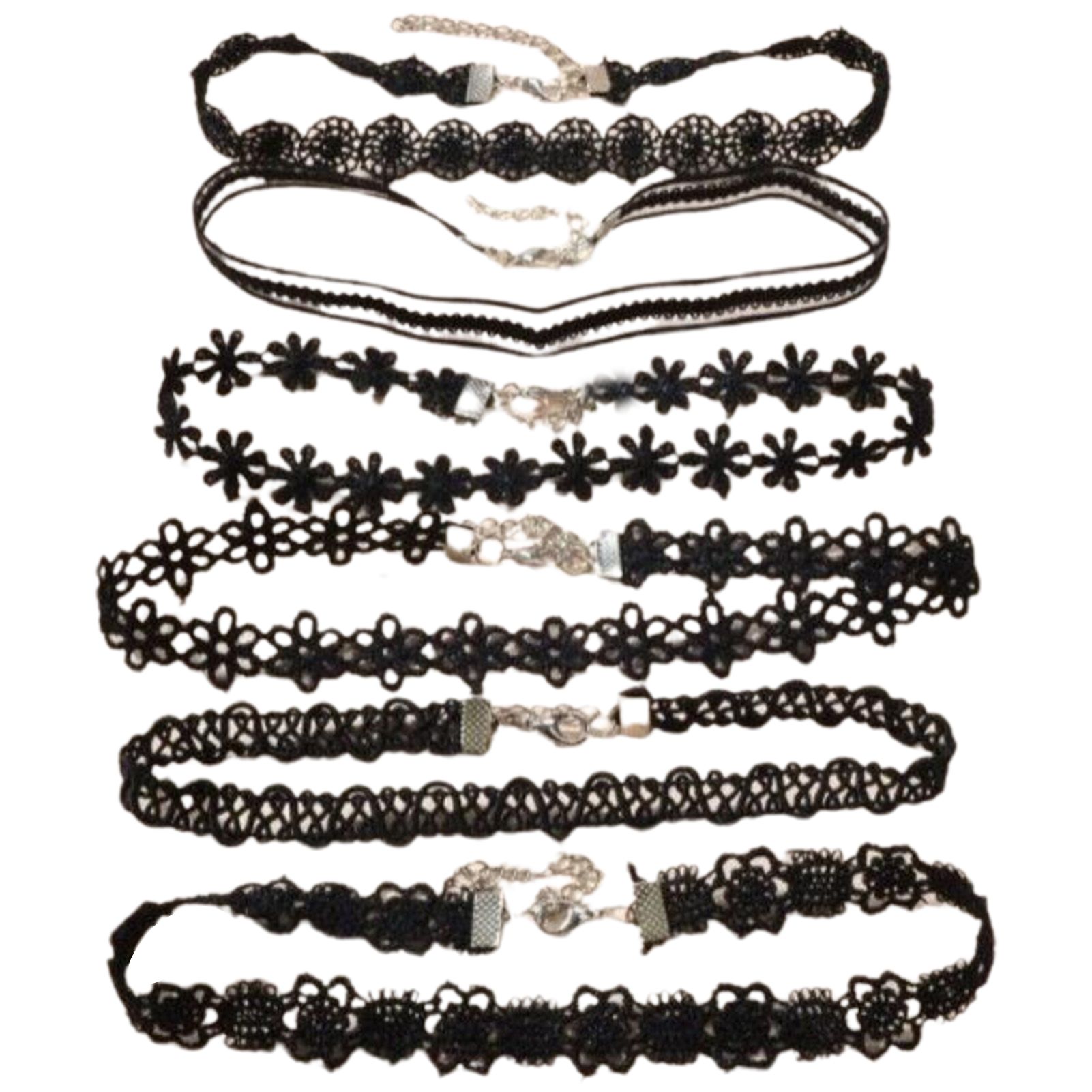 Fashion Choker Durable Innovative Lace Decor Choker Collar