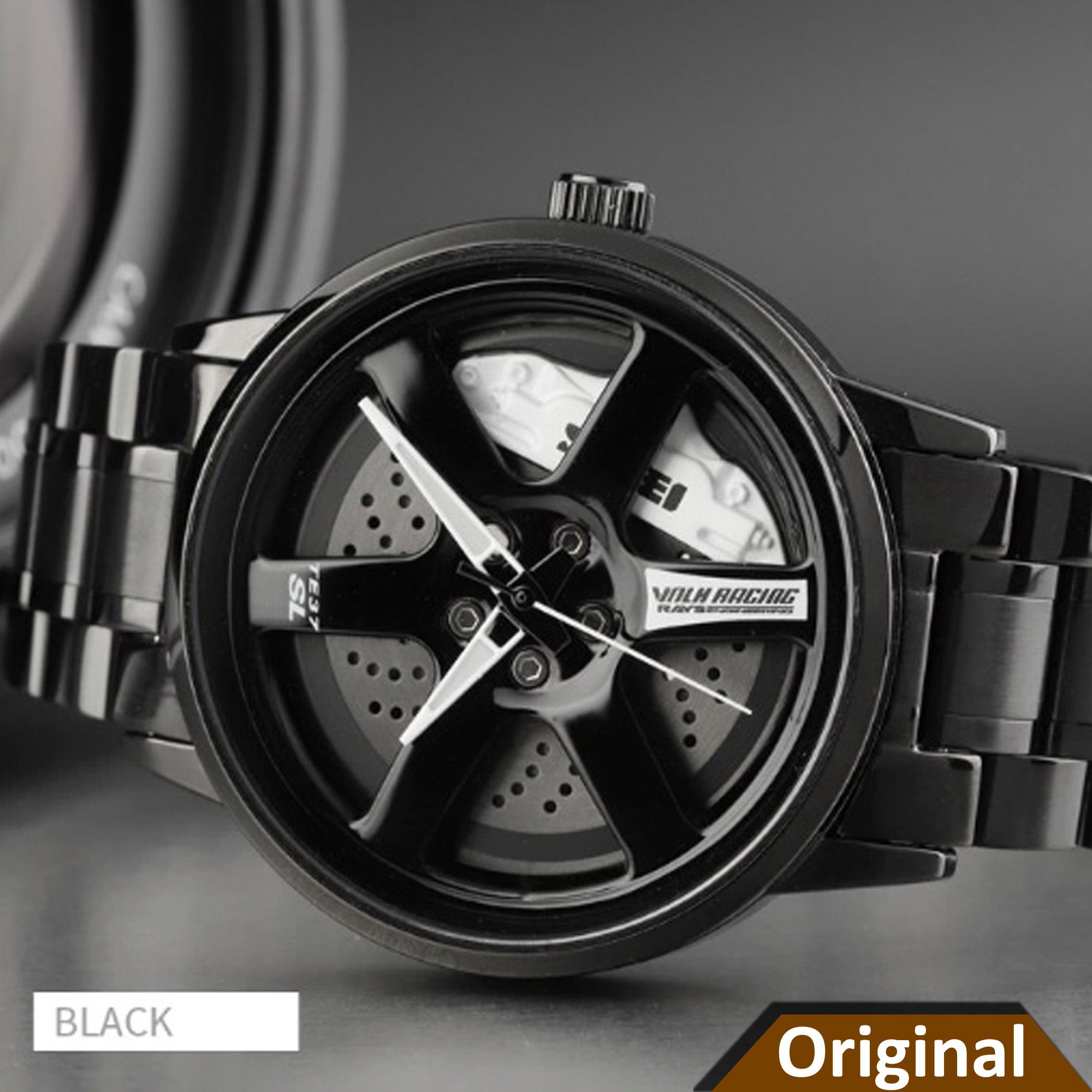 Skmei 1787 Rotation Wheel Stainless Steel Watch For Men