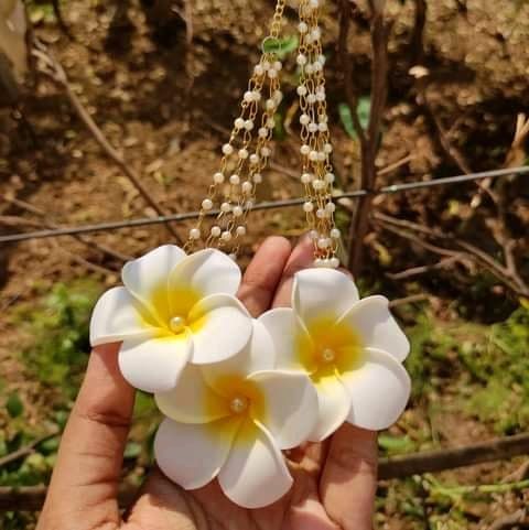 Artificial khatgolap flower jhapta for girl and women-1 pcs