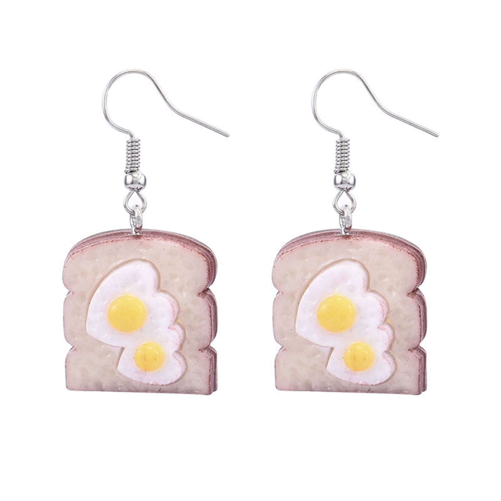 Wedding Earrings Bread Eardrop All Match Lightweight Cute Hook Earrings
