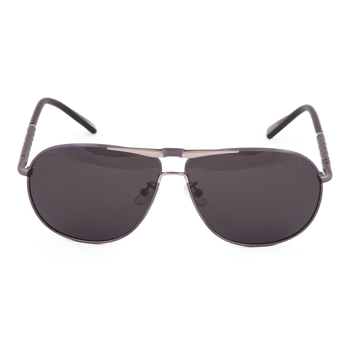 Black Alloy Metal Sunglasses