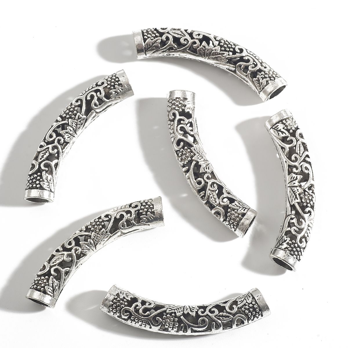 Tube/Hanger Bead.Ready Stock In Malaysia.Material  ZINC ALLOY. For Beading Jewelry Diy Craft.