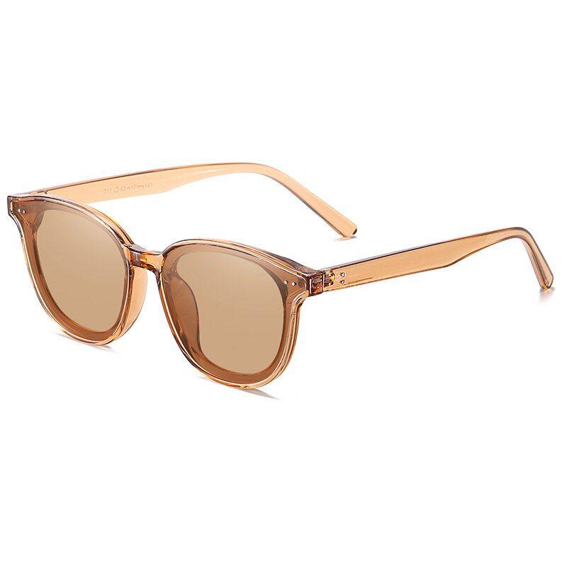 2234-BrownNO.ONEPAUL Aluminum Polarized Sunglasses Classic Brand Sun glasses Coating Lens Driving Eyewear For Men/Women Men Vintage