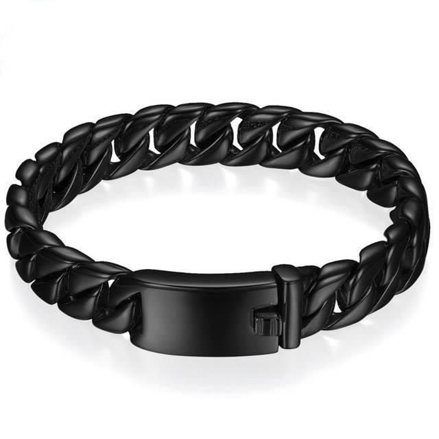 Men'S Strong Stainless Steel Bracelet-1Pc