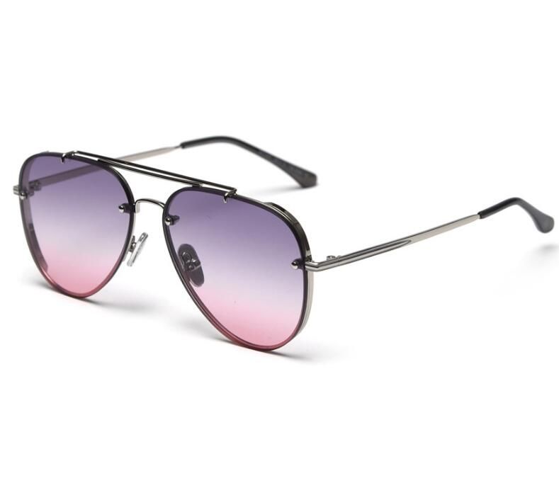 C46Free Shipping on Metal Sunglasses for Men and Women UV400
