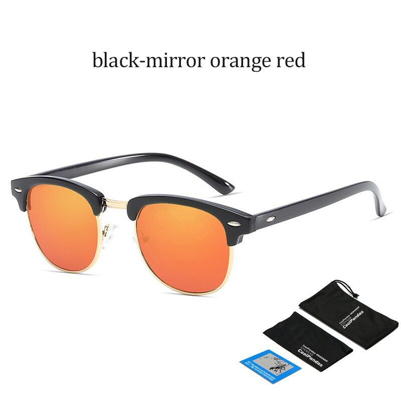 Black-mirror red2020 Unisex Classic UV400 Polarized women men Sunglasses fashion retro Brand Sun glasses Drive Shades gafas De Sol Masculino
