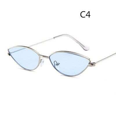 C4 BlueEmosnia Unisex Cat Eye Modis Sunglasses Oculos De Sol feminino 2019 Vintage Luxury Women Brand Designer Sun Glasses UV400